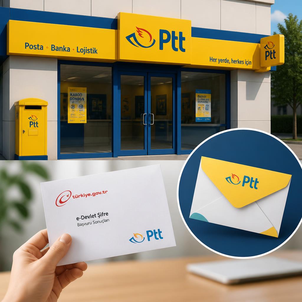 ptt şubelerinden ilk defa e-devlet şfresi alma zarfı