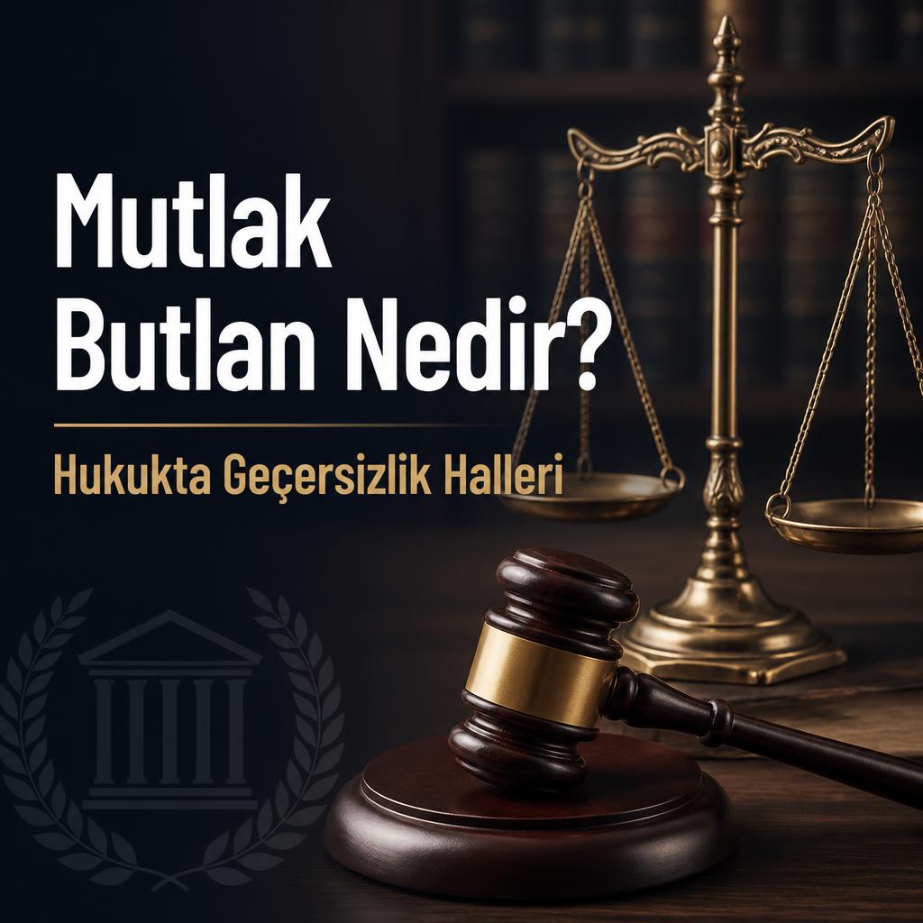 mutlak butlan nedir ve hangi durumlarda ortaya cikar