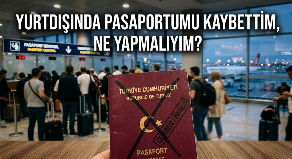 Yurtdışında Pasaport kaybetmek