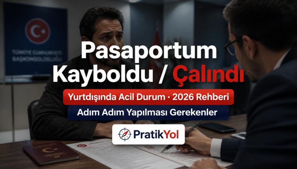 Yurt dışında pasaportum kayboldu ne yaplalııym