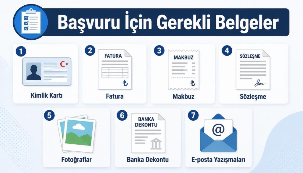 Tüketici Hakem Heyeti gerekli belgeler