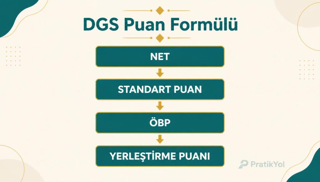dgs puan hesaplama formülü akış net standart puan öbp