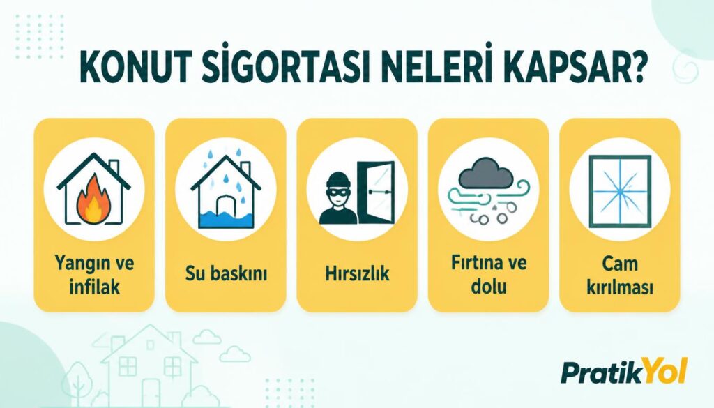 Konut sigortası neleri kapsar yangın hırsızlık su