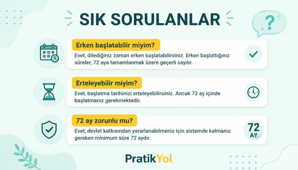 Okula başlama sık sorulan sorular