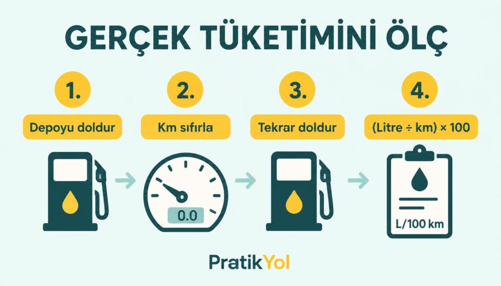 gerçek tüketim depo doldurma yöntemi